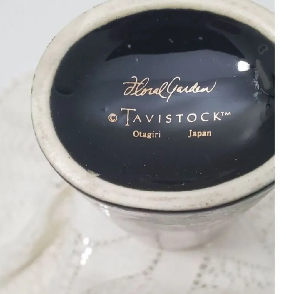 Otagiri Tavistock Floral Garden Vase ~Vintage~